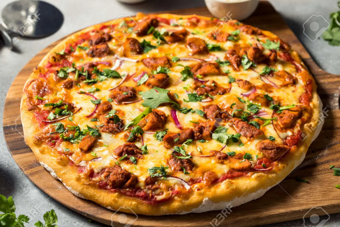 Pizza tandoori chicken tikka