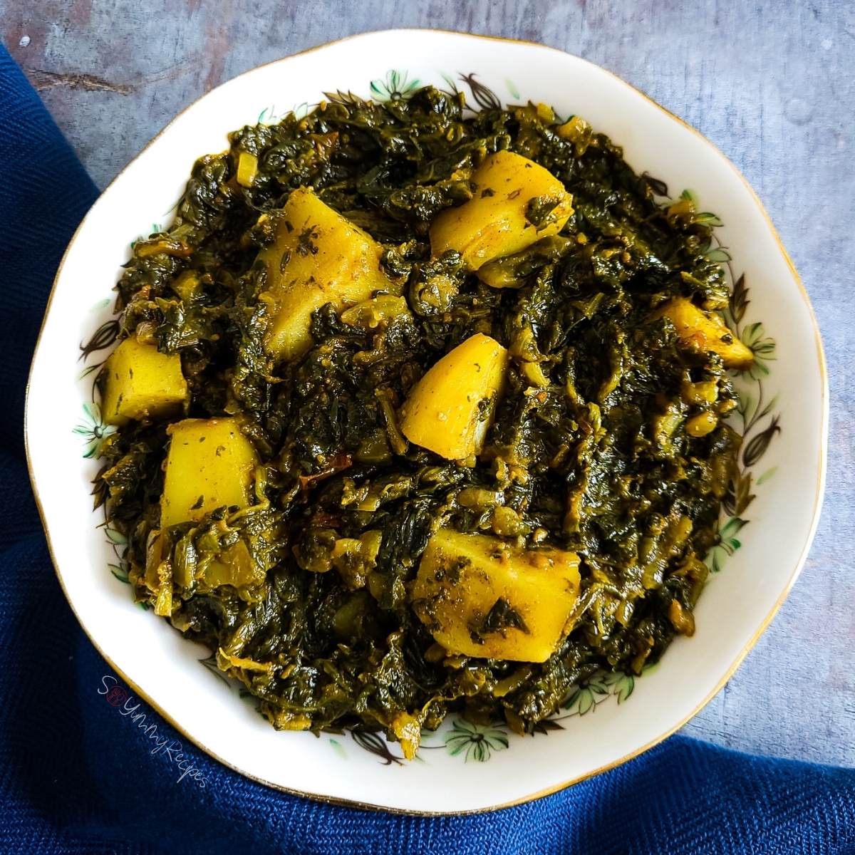 Saag Aloo