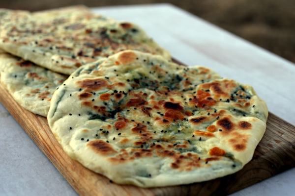 Chili Knoflook Naan