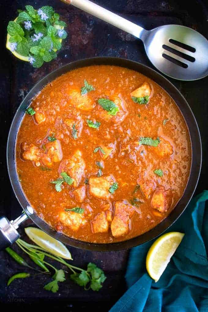 Chicken vindaloo