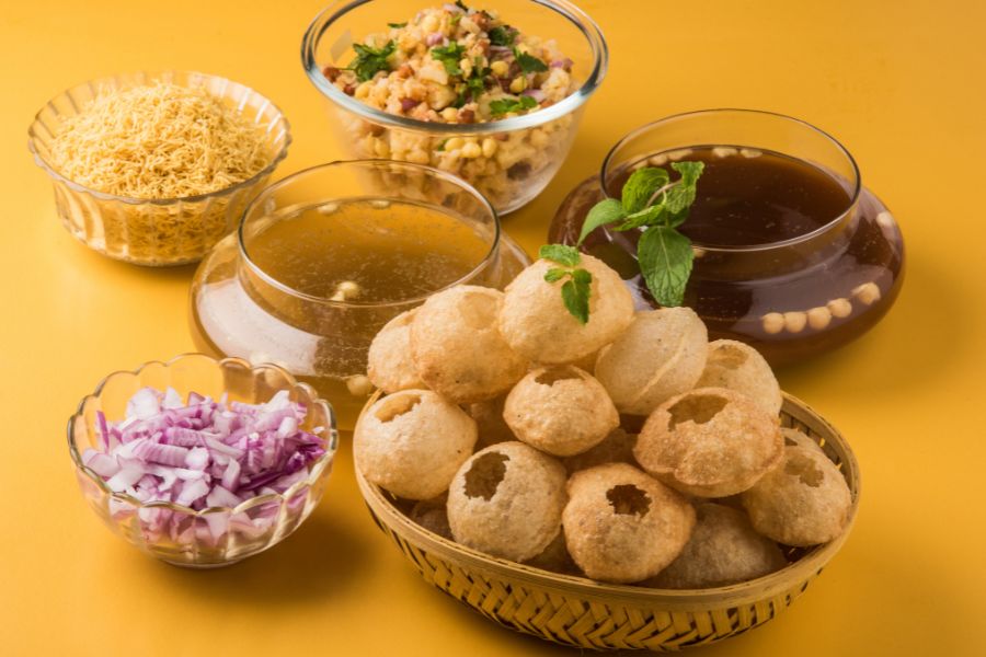 GOLGAPPE (PANI PURI) (6 PCS)