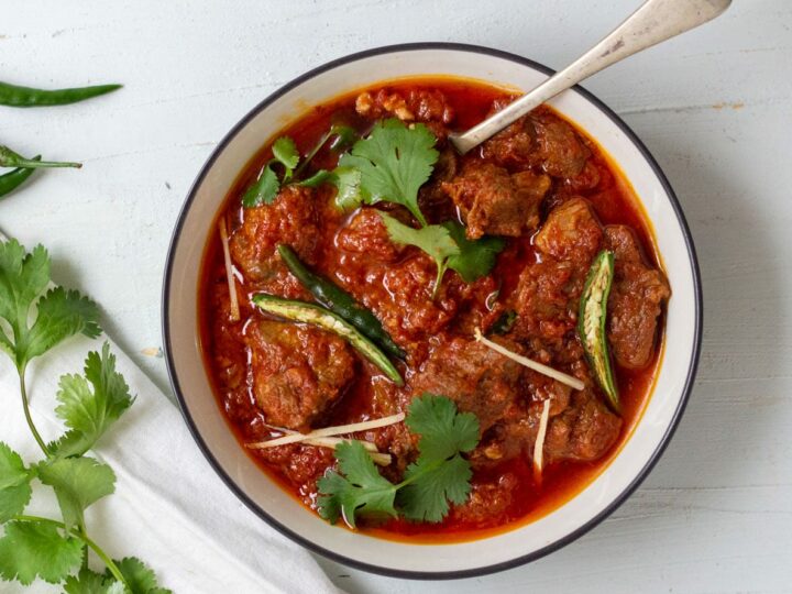 Lamb karahi