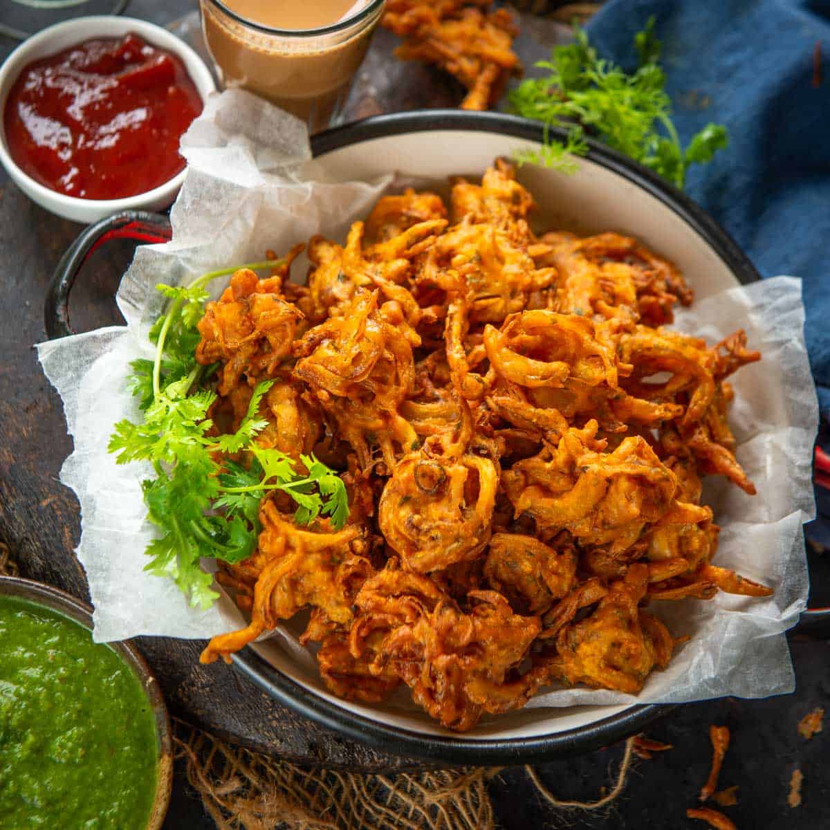 ONION BHAJI - (3 PCS)