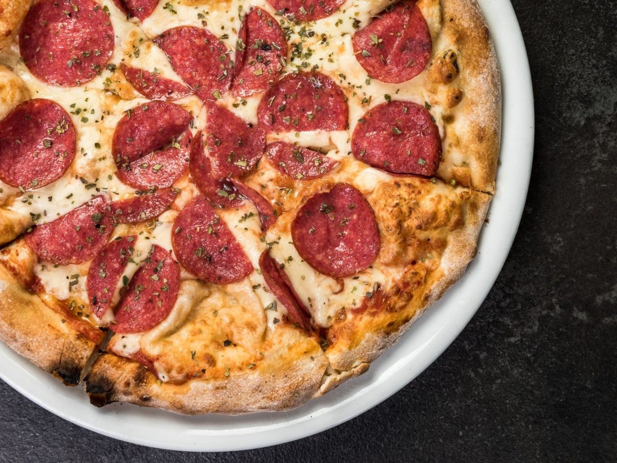 Pizza salami