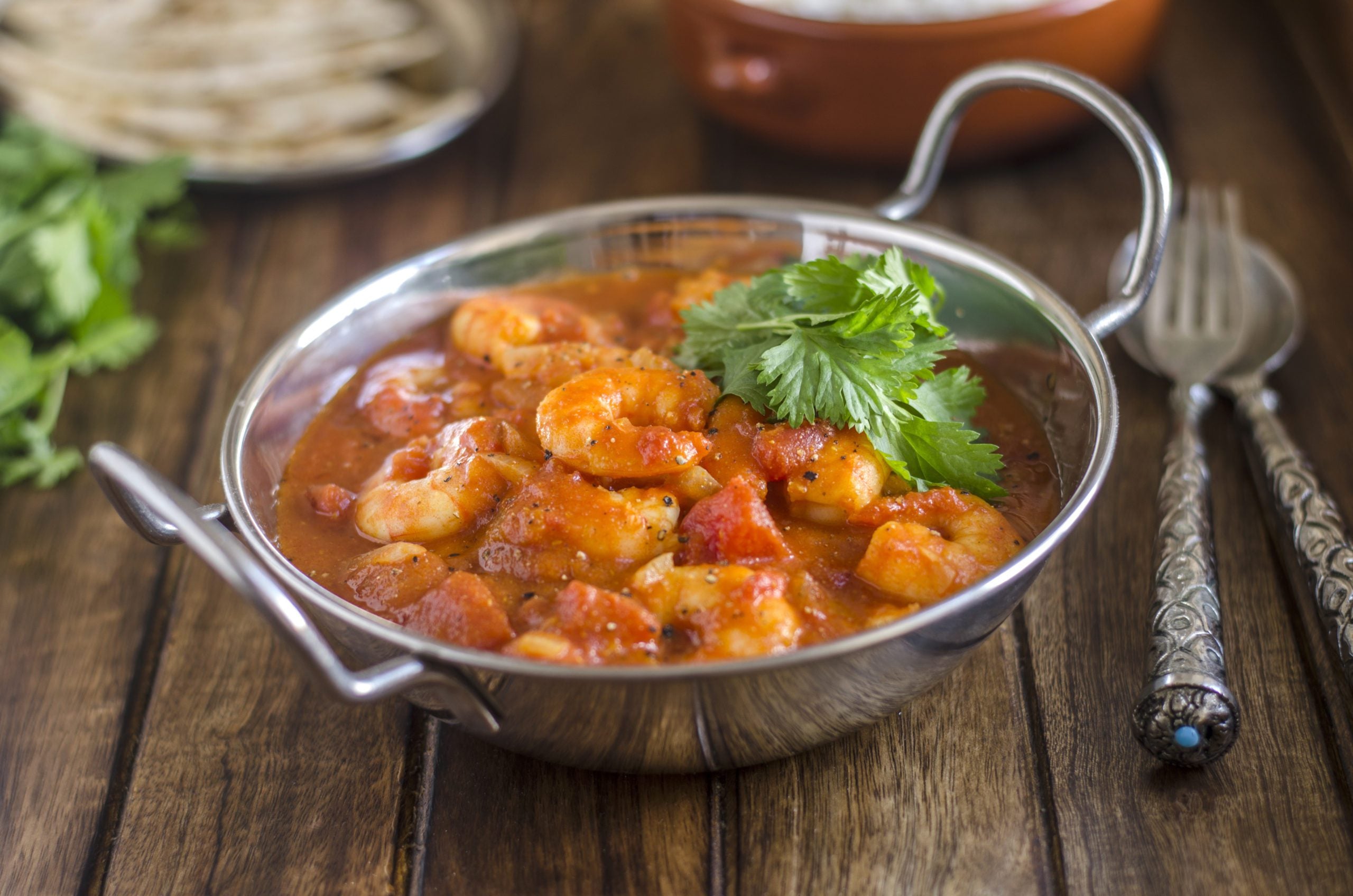 King prawn madras