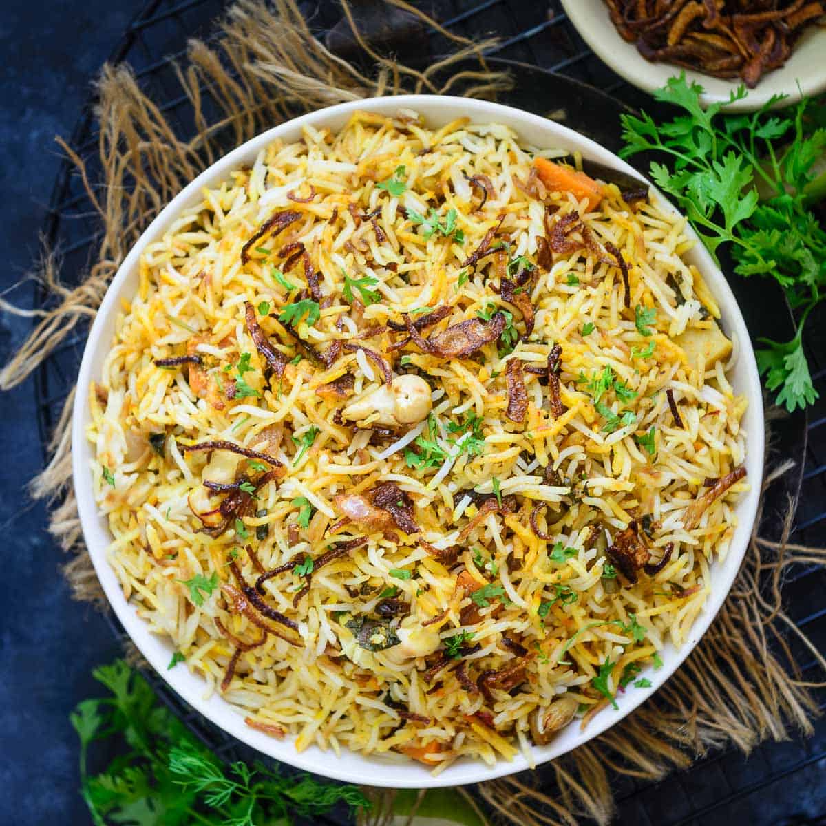 Plantaardige Biryani