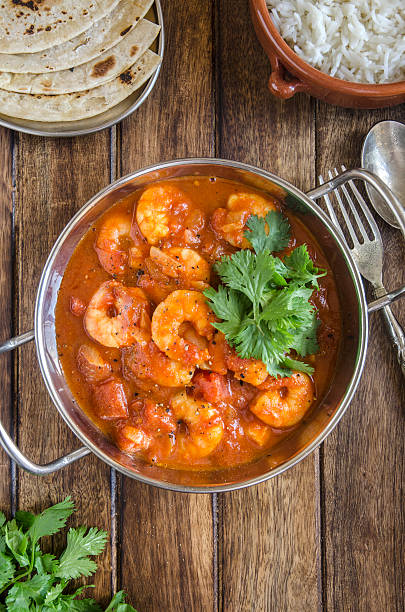 King prawn madras