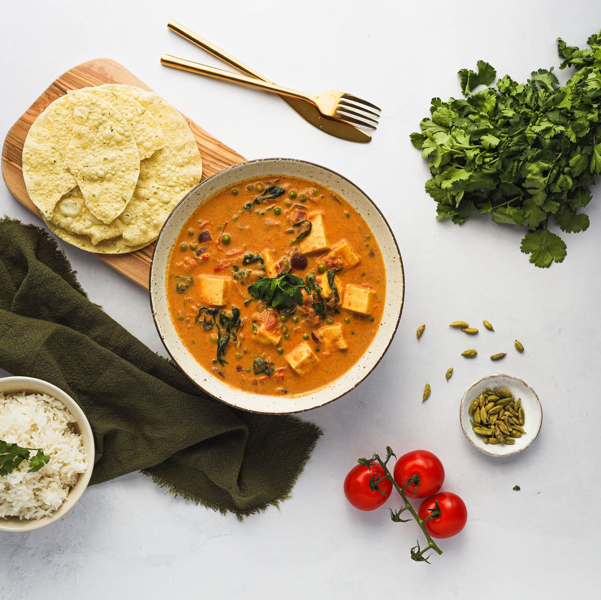 Paneer Mango Curry