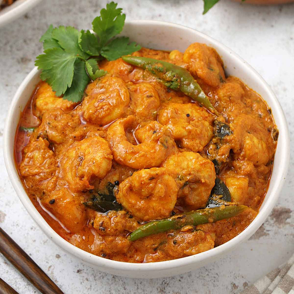 Indian shrimp dishes