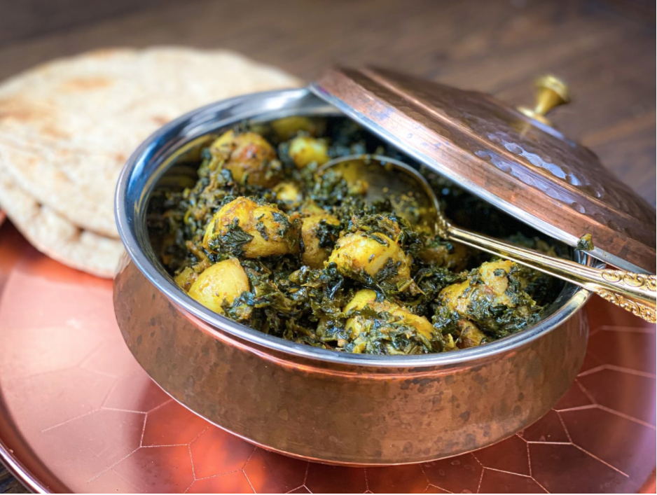 Saag Aloo